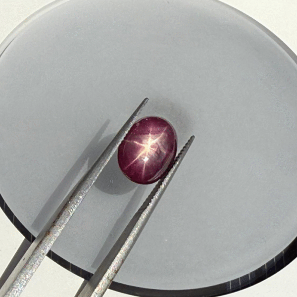 5.12 unheated ruby star sapphire - Image 2