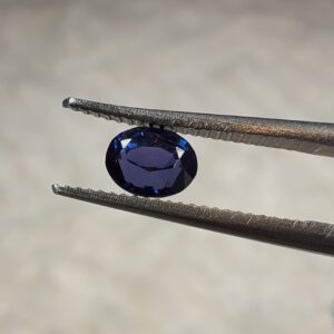 0.57ct Unheated Royal Blue Sapphire