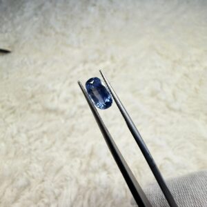 1.13ct Unheated Blue Sapphire