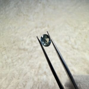 1.00ct Unheated Blueish Green Sapphire