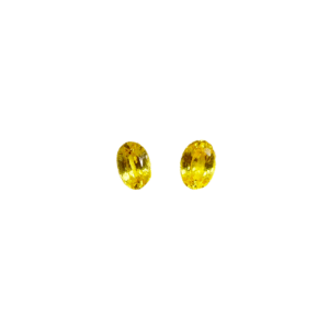 1.90ct Golden Yellow Sapphire Pair