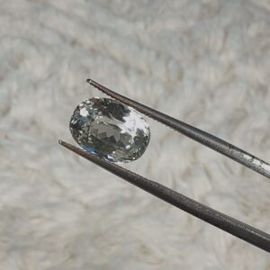 3.71ct Unheated White Sapphire